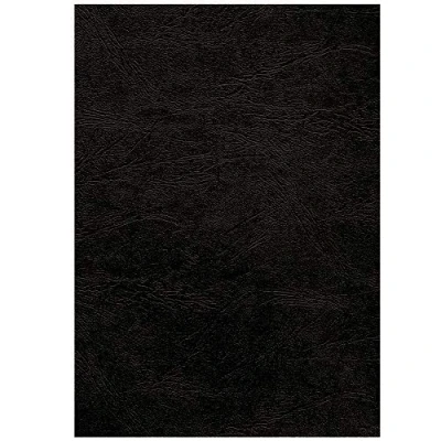 Afbeelding van Fellowes Dekbladen leatherlook FSC® zwart A3 250G 100P