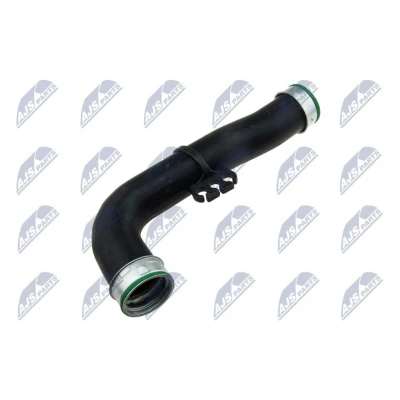 Afbeelding van NTY GPP AU 050 Laadluchtslang Rubber met voering van stof VOLKSWAGEN: Caddy 3