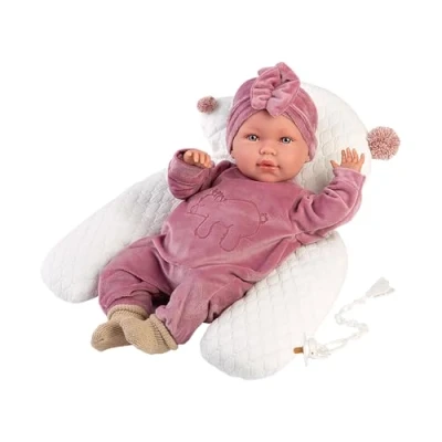 Afbeelding van Llorens babypop Mimi met geluid, kussen en speen 42 cm