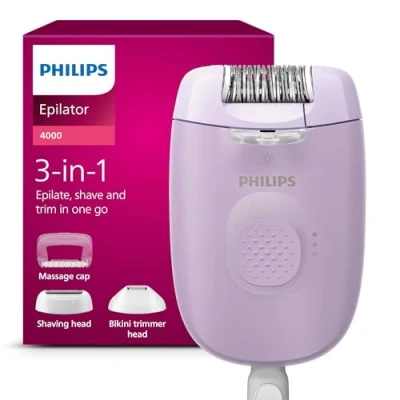 Afbeelding van Philips 4000 Series Epilator BRE257/00 met snoer