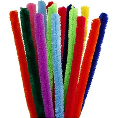 Afbeelding van Creotime Chenille Draad 15 Stuks 30 Cm Mm Multicolor