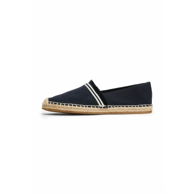 Afbeelding van Tommy Hilfiger Fringe Espadrilles, Dames, Maat: 36, Space blue