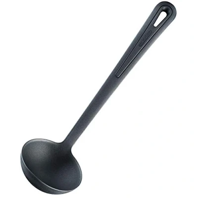 Afbeelding van Westmark Gentle Plus 28562275 Soeplepel, hittebestendig tot 270 graden, polypropyleen, lengte 31,5 cm, zwart