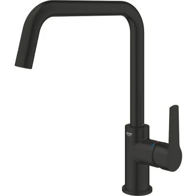 Afbeelding van GROHE QuickFix Start keukenmengkraan met hoge uitloop Mat