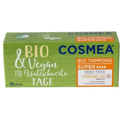 Afbeelding van Cosmea Bio Tampons Super 16 stuks