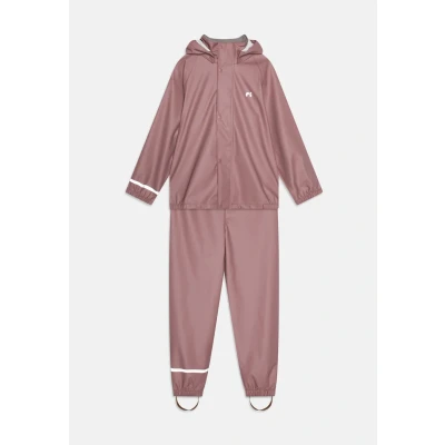 Afbeelding van Name it NKNDRY10 RAIN Unisex SET Regenbroek voor kinderen, Maat: 80, Wistful mauve