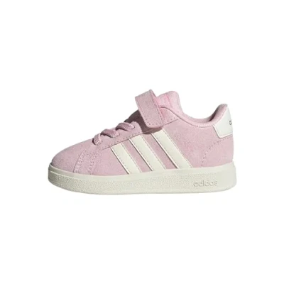 Afbeelding van adidas Grand Court 00s schoenen voor kinderen, uniseks, baby, Helder roze / gebroken wit goud metallic, 20 EU