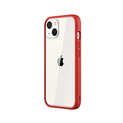 Afbeelding van RHINOSHIELD Modular Case Compatible with [iPhone 13] Mod NX Customizable Shock Absorbent Heavy Duty Protective Cover 3.5M / 11ft Drop Protection Red