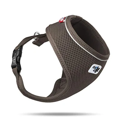 Afbeelding van Basic Hondentuigje, air mesh, bruin, L