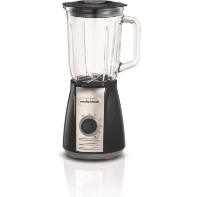 Afbeelding van Morphy Richards Inspire Kitchen Confidence 403010 IJshakselaar, glas, 600 W, 1,5 liter, grijs
