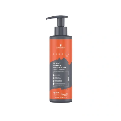 Afbeelding van Schwarzkopf Chroma ID Color Mask 7 77 Bright Copper 300 ml