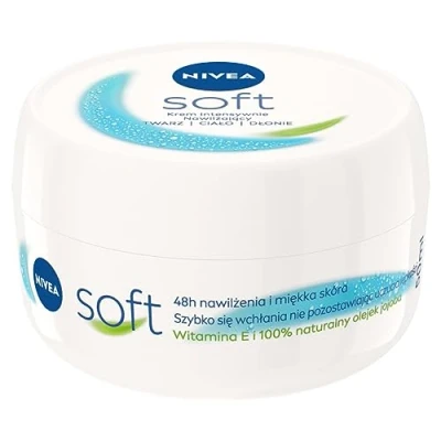 Afbeelding van NIVEA Zachte vochtinbrengende crème voor lichaam en handen, 50 ml