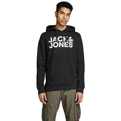 Afbeelding van JACK&amp;JONES JJECORP LOGO SWEAT HOOD NOOS Heren Trui Maat XXL