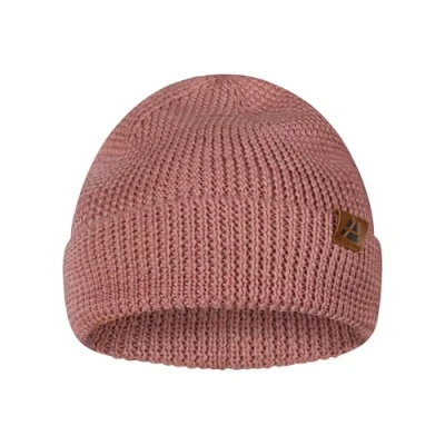 Afbeelding van DANISH ENDURANCE Beanie met Merinowol Gebreid Roze
