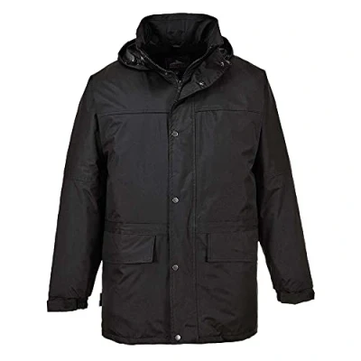 Afbeelding van Gevavi S523 Fleece Gevoerd Zwart Jas Heren