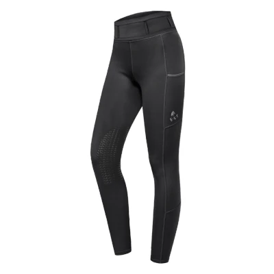 Image de ELT Legging d&#039;Équitation Ella Prise de Genou Noir EU 48
