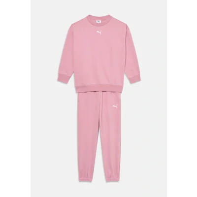 Afbeelding van Loungewear oversized joggingpak voor Dames, Roze, Maat 15 16Y PUMA