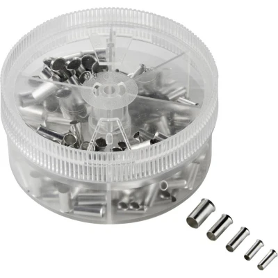 Afbeelding van Vogt Verbindungstechnik 737009 Assortiment adereindhulzen 4 mm², 6 10 16 mm² Ongeïsoleerd Metaal 230 stuk(s)