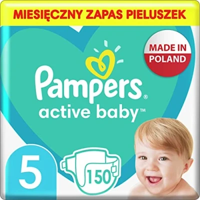 Afbeelding van Pampers Active Baby Maat 5 150 Luiers