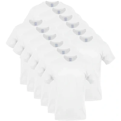 Afbeelding van Gildan Crew T shirt multipack ondergoed voor heren (6 stuks), Wit.