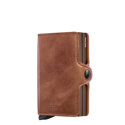 Afbeelding van Secrid Twinwallet Vintage cognac brown pasjeshouder