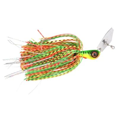 Afbeelding van Spro Iris Thrillseeker XL Bladed Jig Firetiger 15cm (35g) Kunstaas