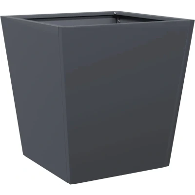 Afbeelding van vidaXL Plantenbak 40x40x40 cm staal antracietkleurig