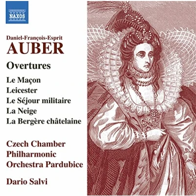 Afbeelding van Czech Chamber Philharmonic Orchestra Pardubice, Dario Salvi Auber: Overtures (CD)