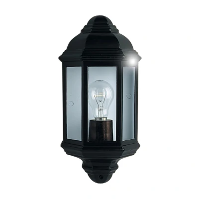 Afbeelding van Searchlight Bath Buiten Wandverlichting 17 X 36 Cm IP44 Zwart