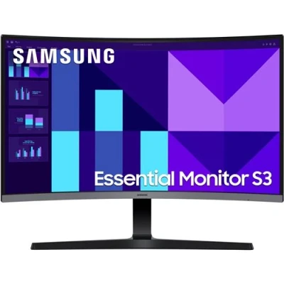 Afbeelding van SAMSUNG Monitor S39GD (S27D396GAU), gebogen (1800R), 27 inch, 1920 x 1080 (Full HD), VA, 100 Hz, 4 ms (GtG), D Sub, HDMI, audio ingang, oogbesparingsmodus, flikkervrij, geïntegreerde luidspreker