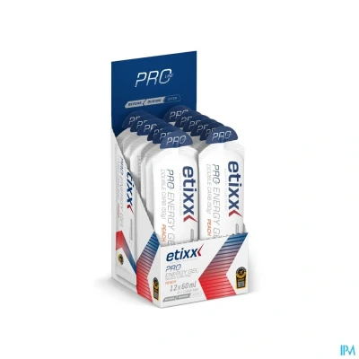 Image de Etixx Double Carb Energy Gel Proline Peach 12x60ml