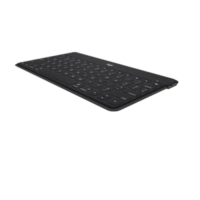 Afbeelding van Logitech Keys To Go draadloze Bluetooth QWERTY Scandinavisch design zwart