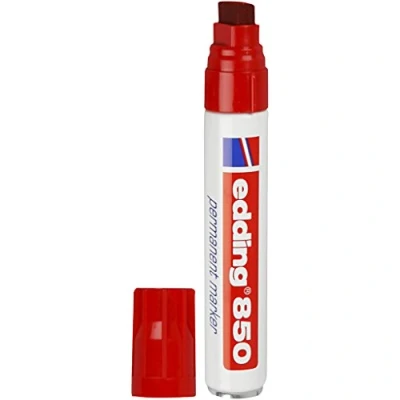 Afbeelding van Edding Permanente Marker E 850 Rood Permanent