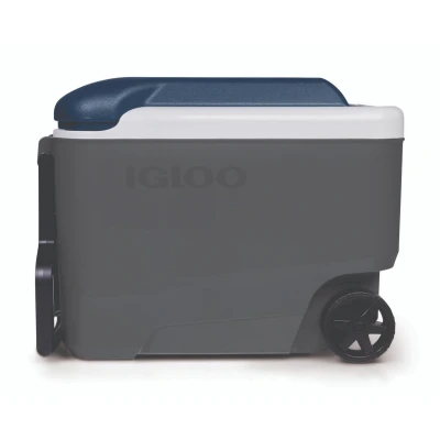 Afbeelding van Igloo Maxcold 40 Roller Middelgrote koelbox op wielen 38 Liter Grijs