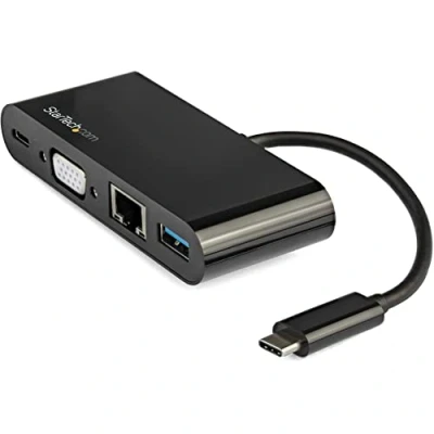 Afbeelding van USB Hub Startech DKT30CVAGPD Black