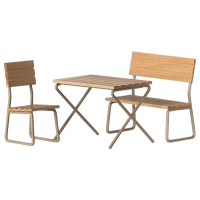 Afbeelding van Maileg poppenhuis tuinset 9,5 cm