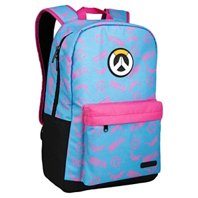 Afbeelding van Overwatch D.VA Splash Backpack Blue/Pink