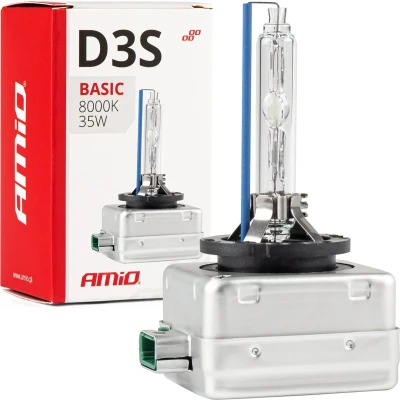 Afbeelding van AMiO Xenon Lamp Wit IJsblauw D3S 35W 8000K Heldere Light Bulb