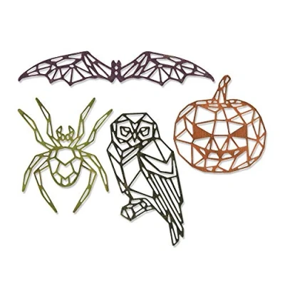 Afbeelding van Sizzix Thinlits snijmal Halloween Dieren 4 stuks