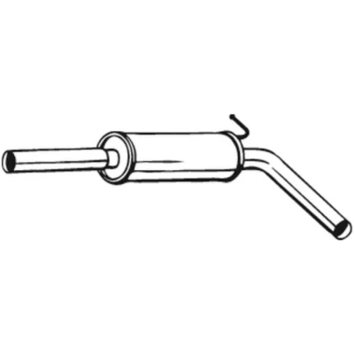 Image de Silencieux central bosal 233 633
