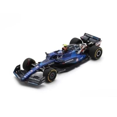 Afbeelding van Williams F1 FW45 Spark Modelauto 1:43 2023 Logan Sargeant Racing S8918 USA GP Circuit of