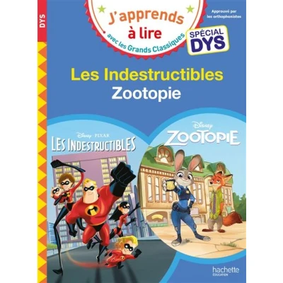 Image de Disney Zootopie / Les indestructibles Spécial DYS (dyslexie)