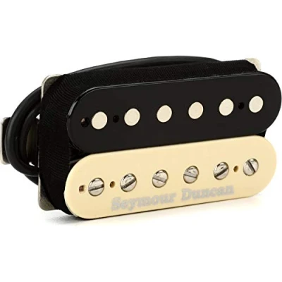 Afbeelding van Seymour Duncan SH 4B ZEB 4C Jeff Beck Model Zebra Humbucker pickup voor gitaren