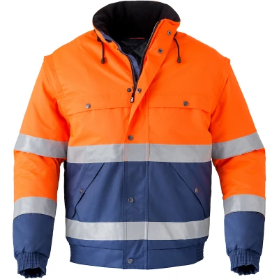 Afbeelding van HAVEP Hi Vis All Season Jack 5139 Oranje/Marine Maat S