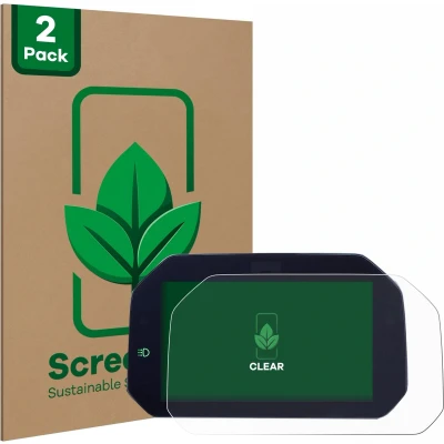 Afbeelding van ScreenLeaf Screenprotector voor BMW R 1250 GS Adventure Connectivity TFT 6.5&quot; Duurzame schermbescherming Folie Beschermfolie transparant (2 Stuks)