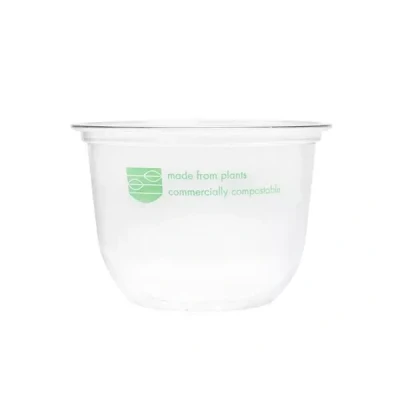 Afbeelding van Vegware 1.000 deksel CPLA voor bekers van 283,5 597 ml, 89 mm