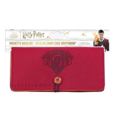 Afbeelding van Freaks and Geeks Harry Potter Vilten draagtas Ravenclaw Gryffondor Rood Hoesje geschikt voor Switch