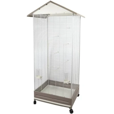 Afbeelding van Voltrega voliere 430 taupe/beige 167 cm