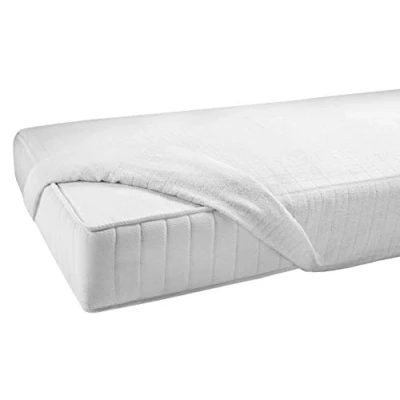 Afbeelding van Gabel Matrasbeschermer van jersey en katoen, 90 x 200 0,4 cm, Bianco