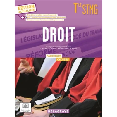 Image de Parcours croisés Droit Tle STMG (2024) Manuel élève